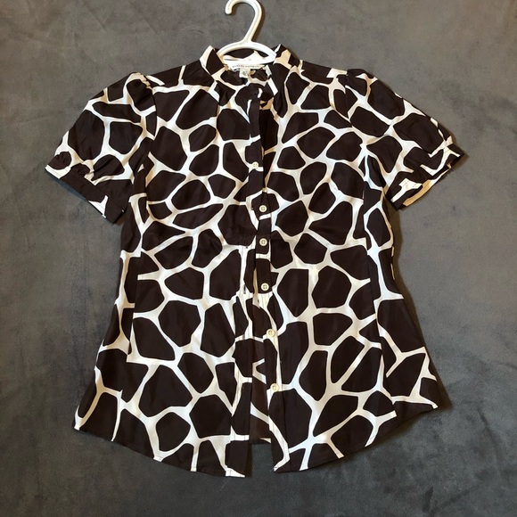 NWOT Banana Republic silk blouse - Picture 4 of 8